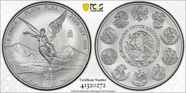 2020-Mo Onza Libertad Ag MS69