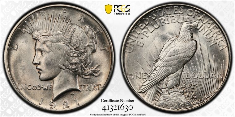 Cert 41321630 - Coin Image