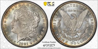 1881-CC $1 MS65
