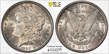 1890-CC $1 MS63