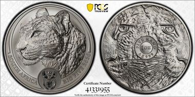 2020 5 Rand The Big Five - Leopard MS70
