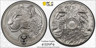 2020 5 Rand The Big Five - Leopard MS70