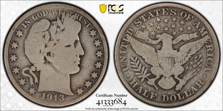 Cert 41333684 - Coin Image