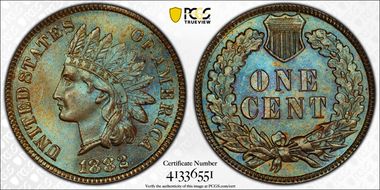 1882 1C MS64BN
