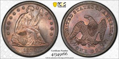 1859-O $1 MS63