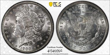 1900-O/CC $1 MS62