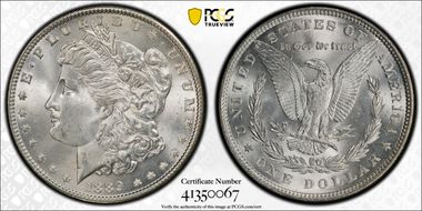 1889 $1 MS66+