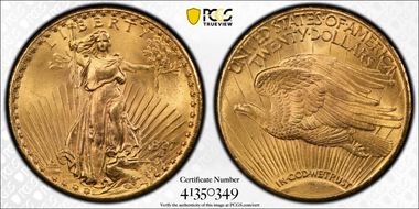 1927 $20 MS66+