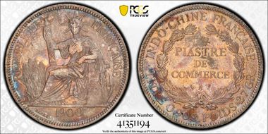 1900-A Piastre Lec-282 XF45