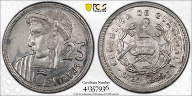 1959/8 25C Doubled Die Obverse MS62
