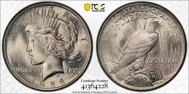 1923 $1 MS65+ 