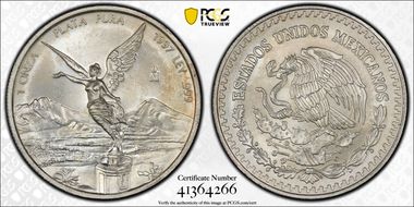 1997-Mo Onza Libertad Ag MS65