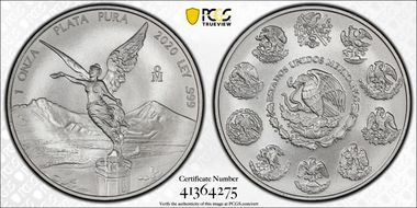 2020-Mo Onza Libertad Ag MS70