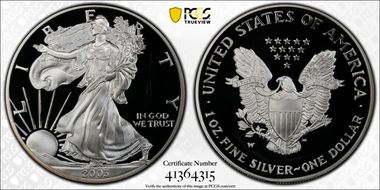 2003-W $1 Silver Eagle PR66DCAM