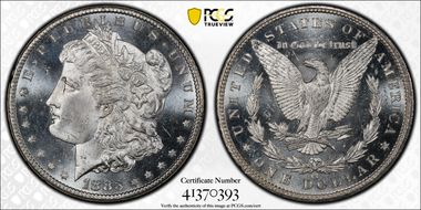 1883-CC $1 MS64PL