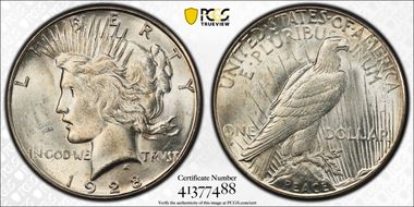1928-S $1 MS63