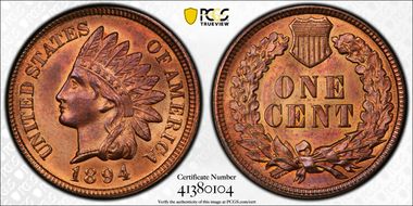 1894 1C MS65RB