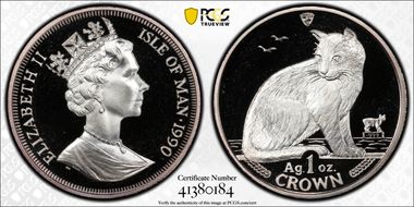 1990-PM Crown KM-275a Alley Cat Ag PR69DCAM