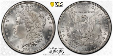 1879 $1 MS65+
