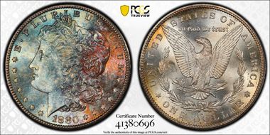 1880-S $1 MS65