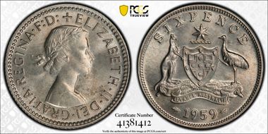 1959(m) 6D KM-58 Ag PR67