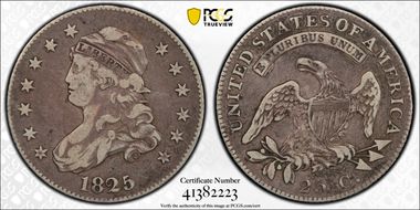 1825/4/(2) 25C B-3 VF25