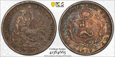 1895-TF Dinero KM-204.2 AU53