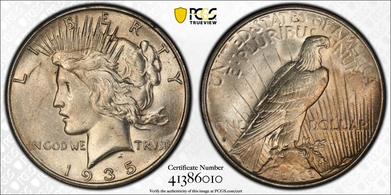 Cert 41386010 - Coin Image