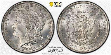 1883-O $1 MS67