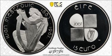 2007 € 15 Ivan Mestrovic PR69DCAM