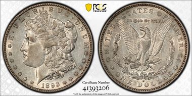 1893-S $1 AU50