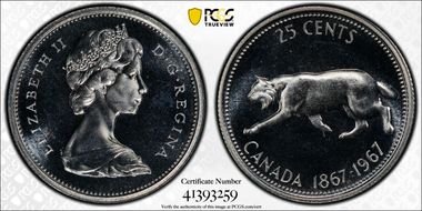 1967 25C 0.800 Ag PL66