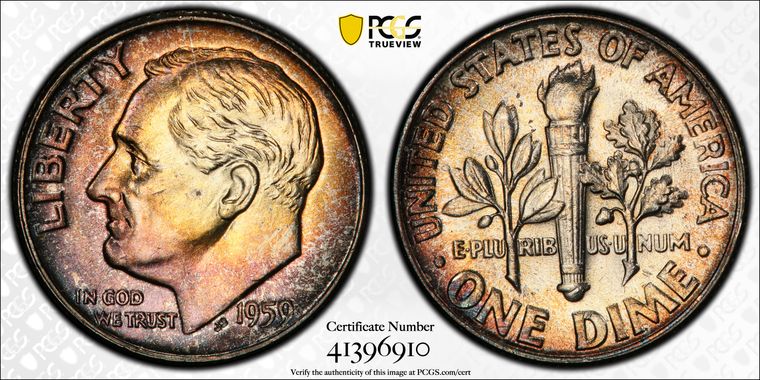 Cert 41396910 - Coin Image