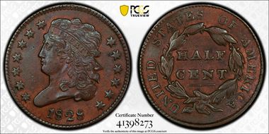 1828 1/2C 13 Stars N1BN