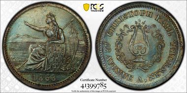 1863 CWT F-630AM-1a, C. Karl MS64BN