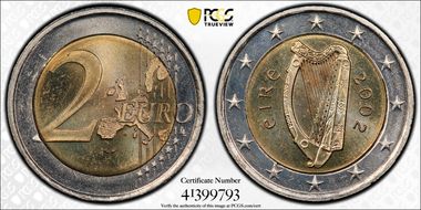 2002 € 2 MS65