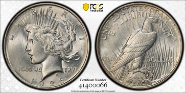 1926-D $1 MS62