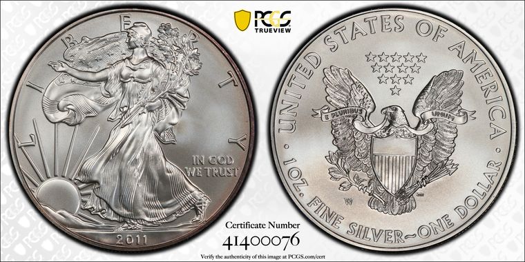 Cert 41400076 - Coin Image