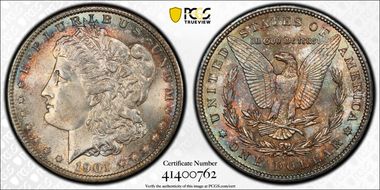 1901-O $1 MS65