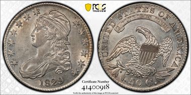 1829 50C AU53