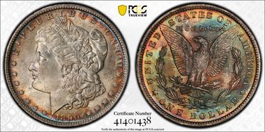 1890-O $1 MS64
