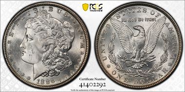 1886 $1 MS65