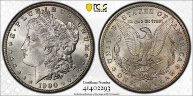 1900-O $1 MS62