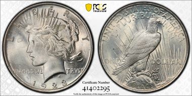 1923 $1 MS66