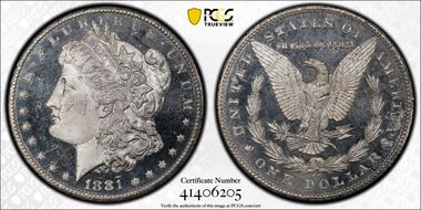 1881-CC $1 MS64DMPL