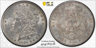 1904-O $1 MS63+