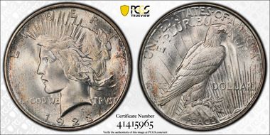1923-D $1 MS67