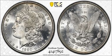 1890-S $1 MS66