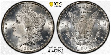 1891-S $1 MS65