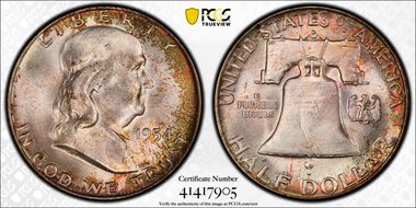 1954-D 50C MS66FBL